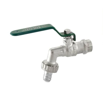 ZOLOTO Forged Brass Ball Bib Cock with Hose Union (Chrome Plated) (1024A)